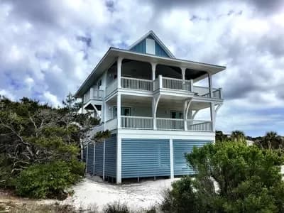 Upside Down Coastal House Plan
