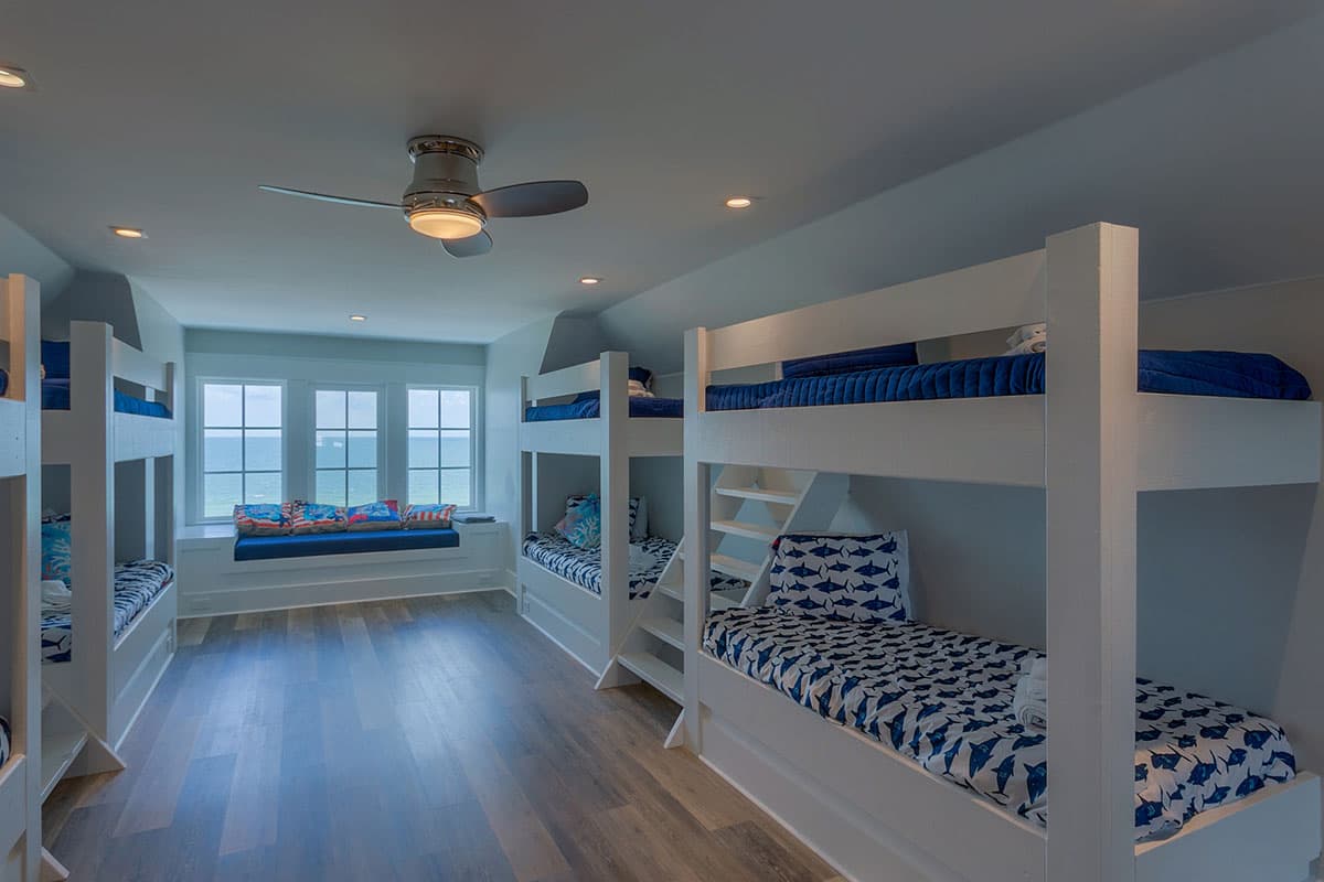 Plan 970017VC: Flexible Beach Home with Optional Bunk Room  - Image #8 - Beach, Coastal, Florida-Style, Vacation