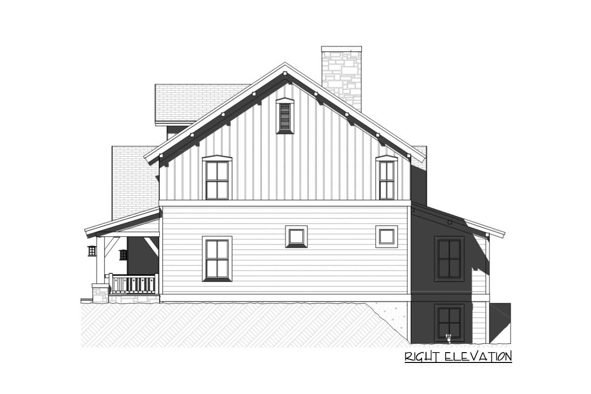 Plan 970019VC: 3-Bed Country Craftsman with Welcoming Front Porch - Image #8 - Country, Craftsman, Farmhouse