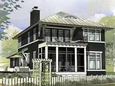 Charming 3 or 4 Bed Vacation Home with Large Screen Porch