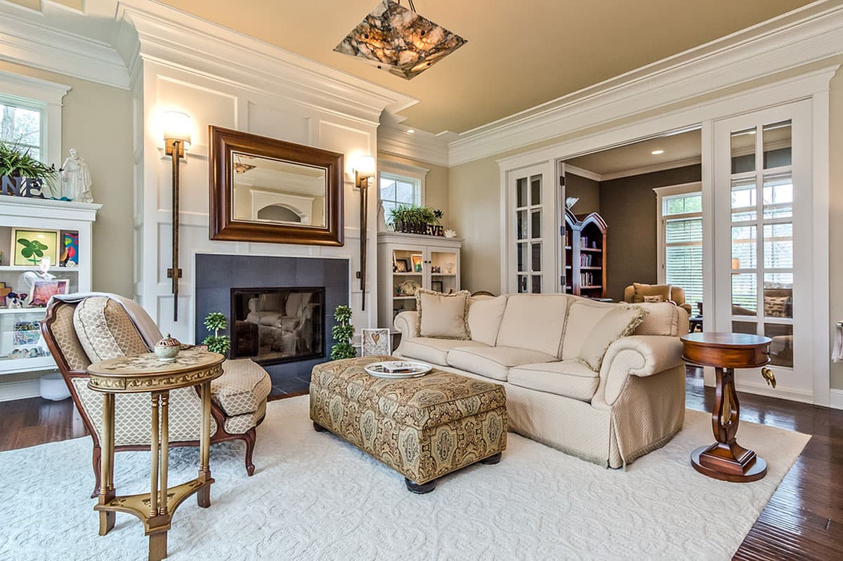 Plan 970028VC: Four-Bed French Country Home Plan with Hearth Room - 3790 Sq Ft - Image #5 - European, French Country