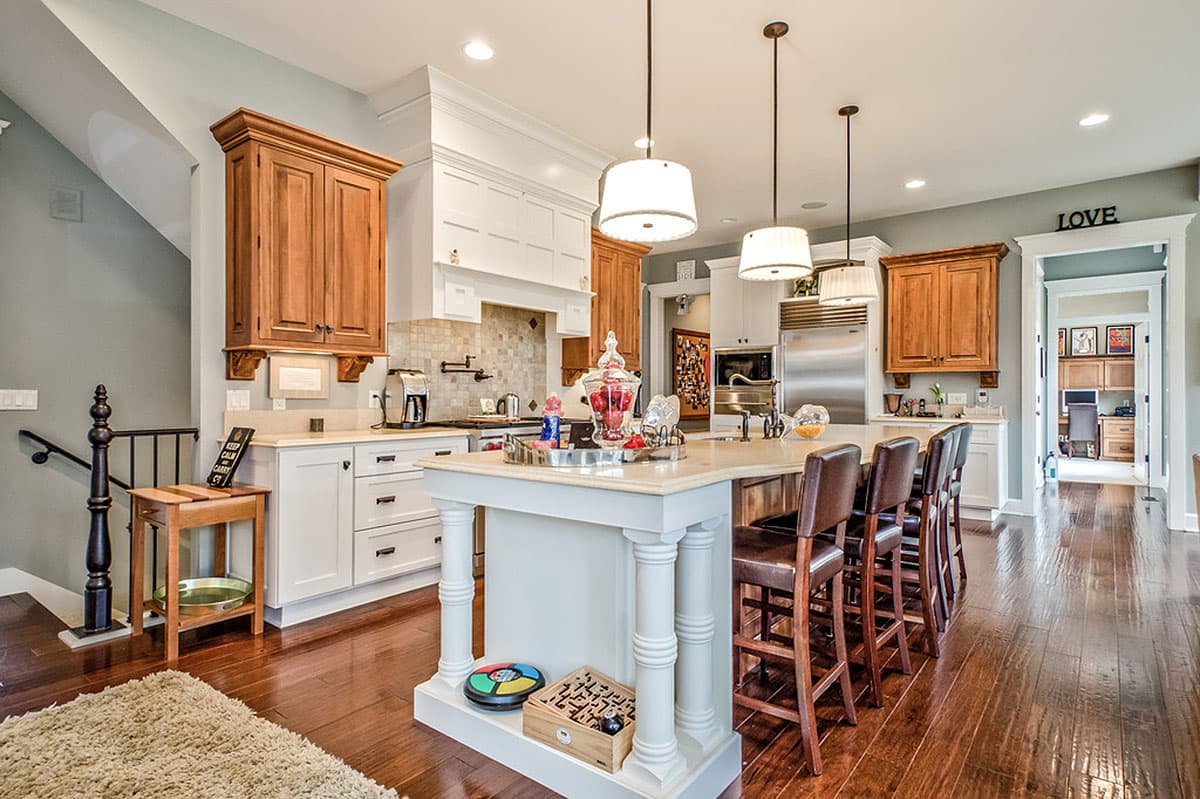 Plan 970028VC: Four-Bed French Country Home Plan with Hearth Room - 3790 Sq Ft - Image #6 - European, French Country