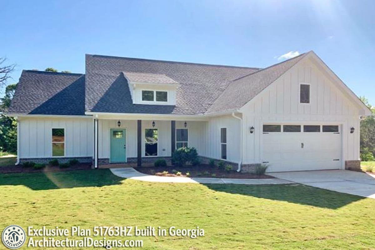 build gallery item - House Plan 51763HZ Comes to Life in Georgia