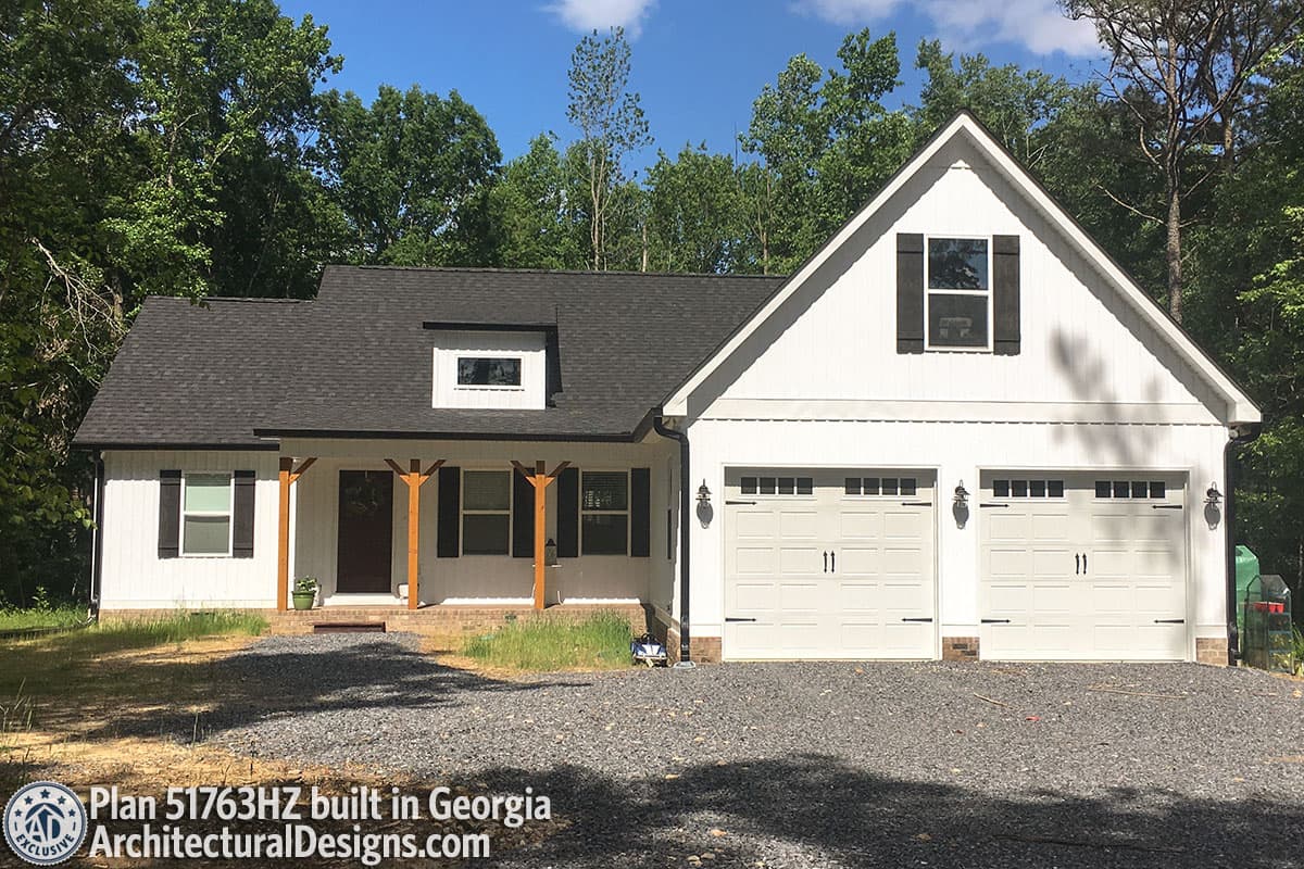 Plan 51763HZ: Exclusive 3-Bed Farmhouse with Tremendous Curb Appeal - 1624 Sq Ft - Image #9 - Country, Craftsman, Farmhouse, New American, Traditional