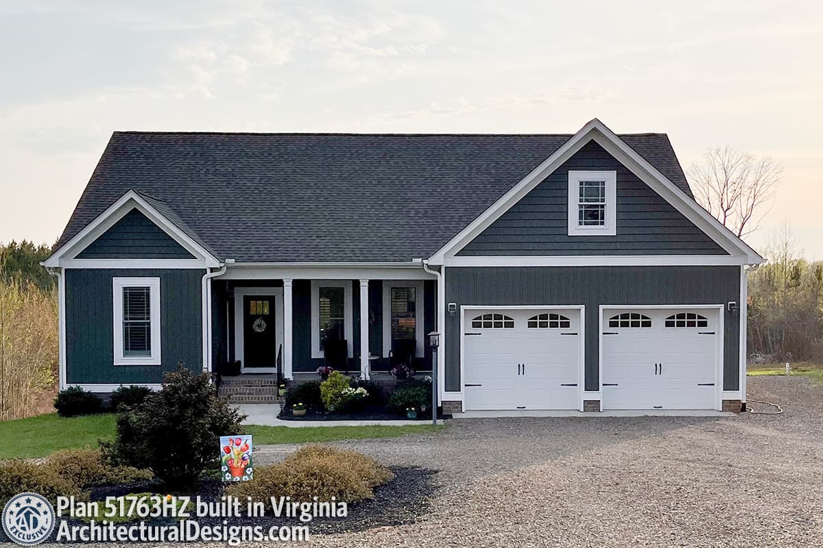 build gallery item - House Plan 51763HZ Comes to Life in Virginia