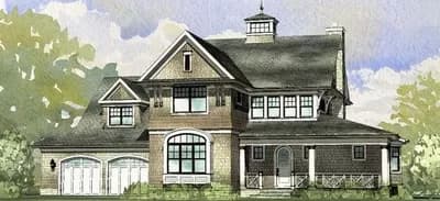 Classic Shingle Style House Plan