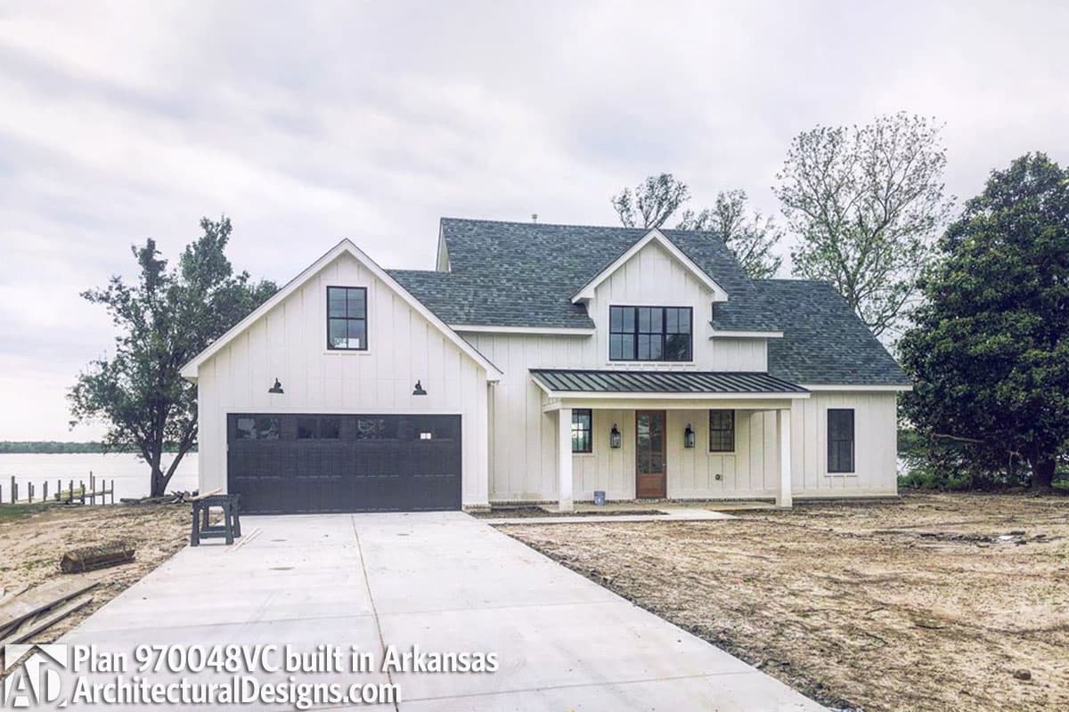 build gallery item - Farmhouse Plan 970048VC Comes to Life in Arkansas