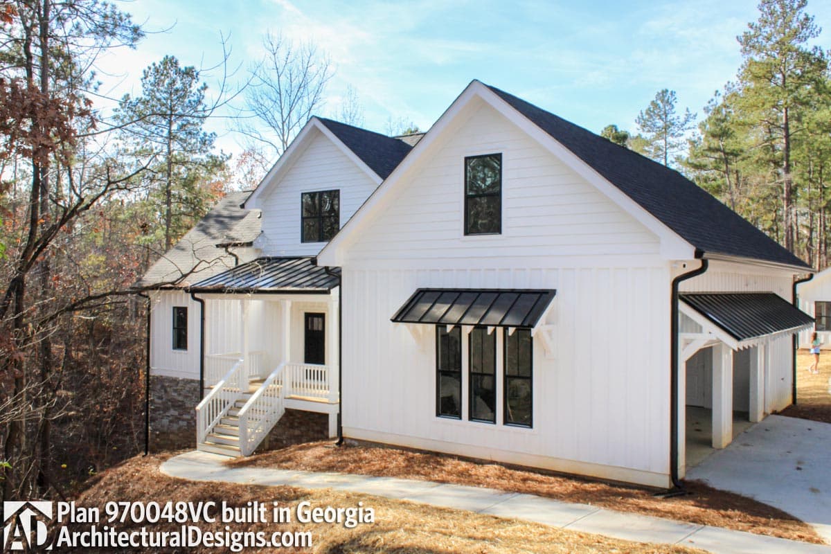 build gallery item - Farmhouse Plan 970048VC Comes to Life in Georgia