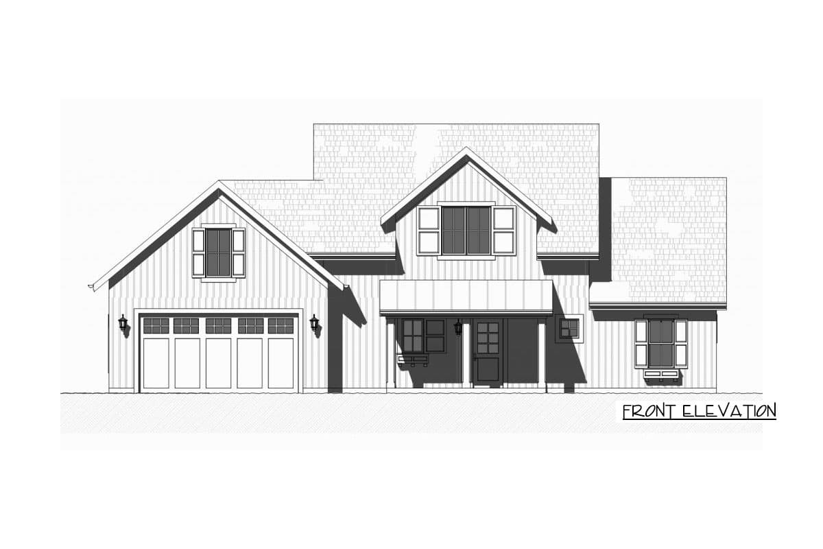 Plan 970048VC: Open Layout Farmhouse Plan - 1930 Sq Ft - Image #18 - Country, Farmhouse, Modern Farmhouse, New American, Traditional