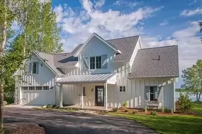 Open Layout Farmhouse Plan - 1930 Sq Ft