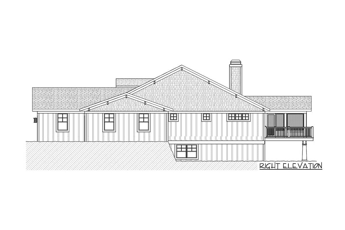 Plan 970050VC: Craftsman Ranch Home with Exercise Room - Image #6 - Craftsman, Northwest, Ranch