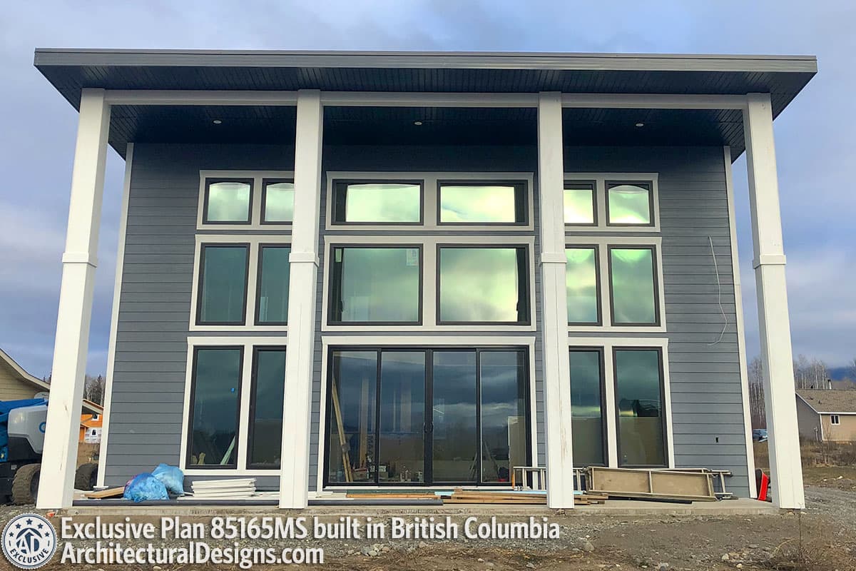 build gallery item - House Plan 85165MS comes to life in British Columbia