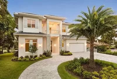Florida House Plan with High Ceilings