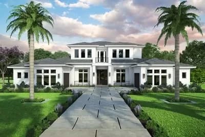 Florida House Plan with Open Layout