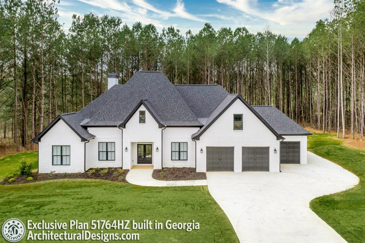 build gallery item - House Plan 51764HZ comes to life in Georgia
