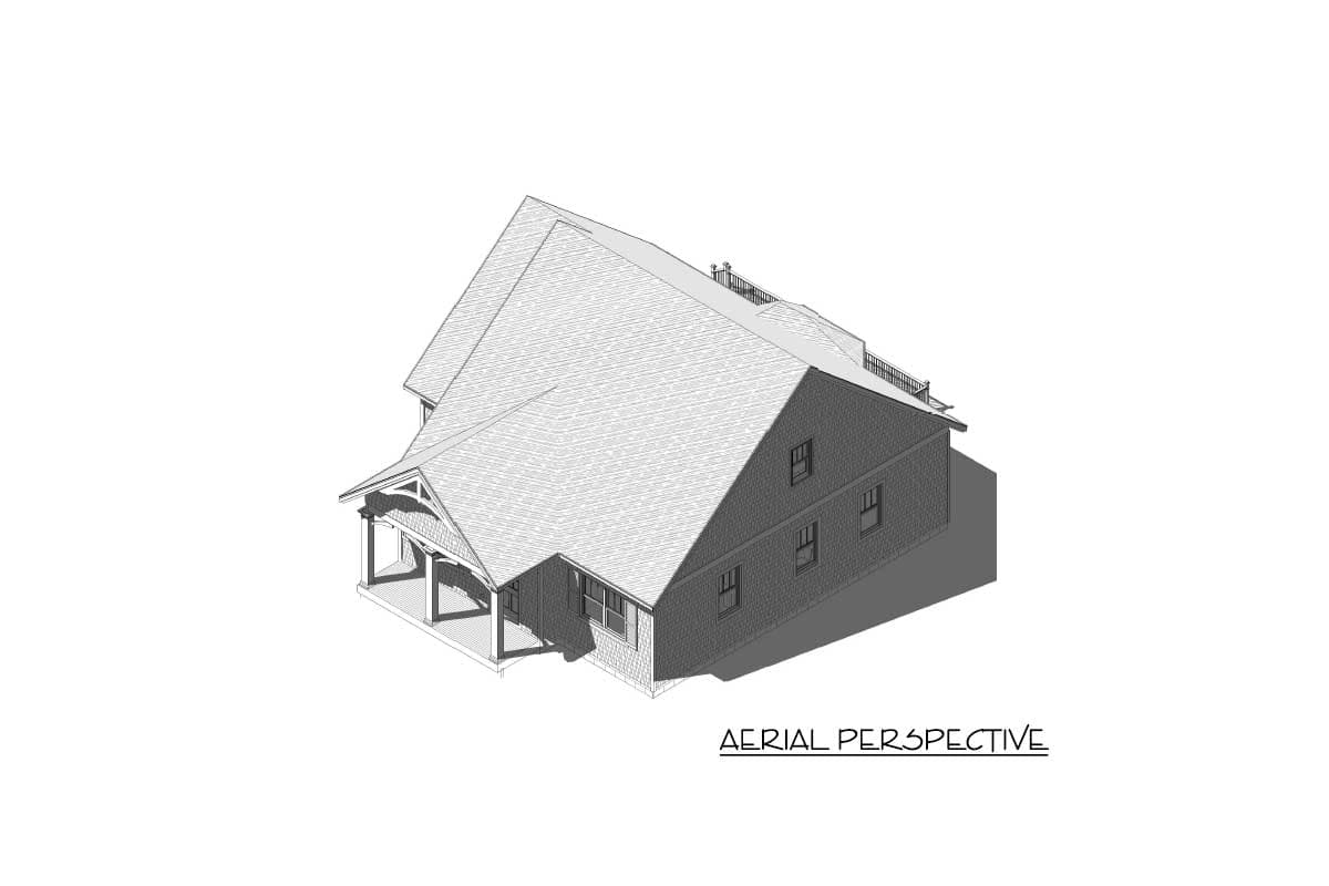 Plan 46312LA: Cozy and Compact Cottage - Image #6 - Cottage, Northwest