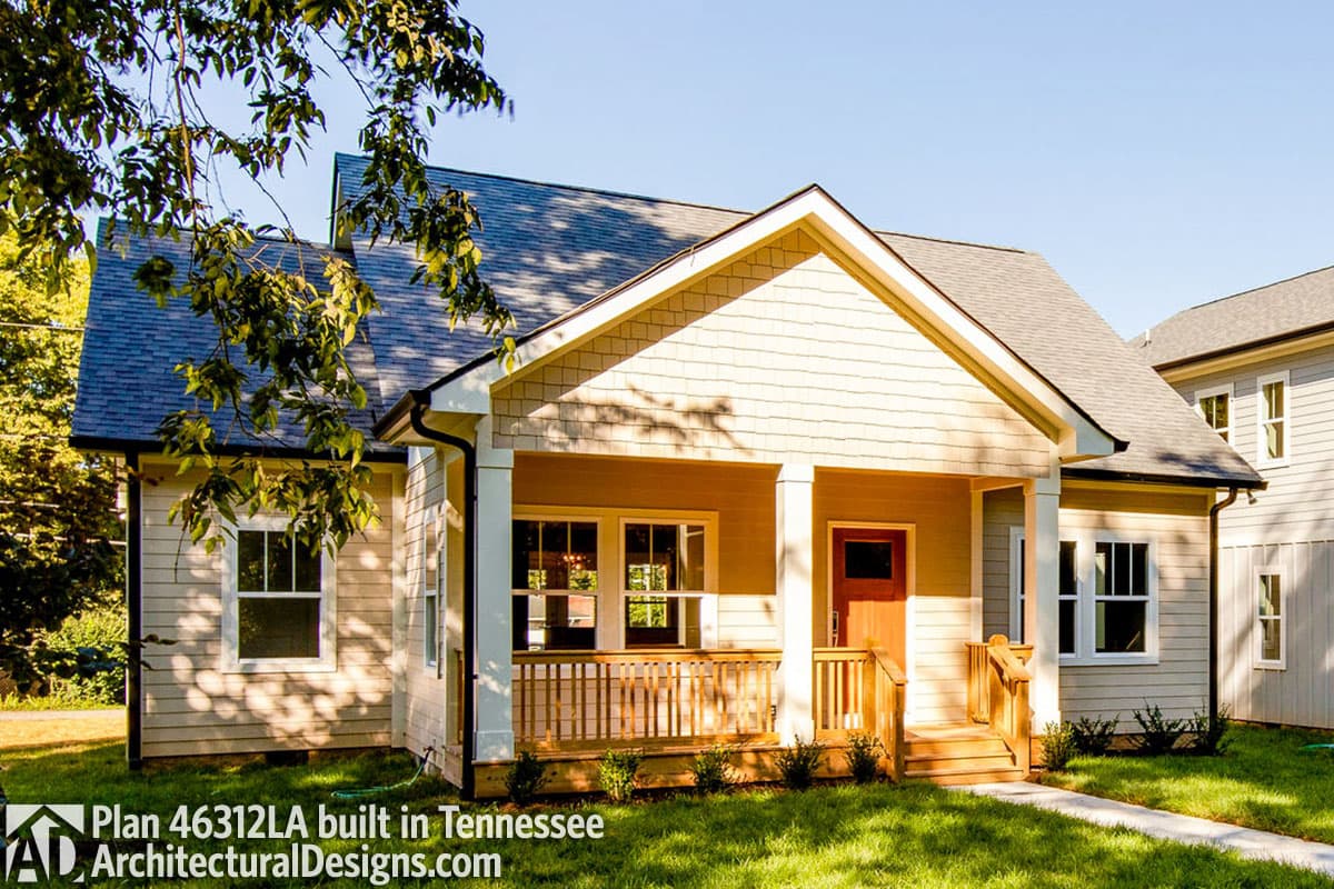 build gallery item - House Plan 46312LA comes to life in Tennessee