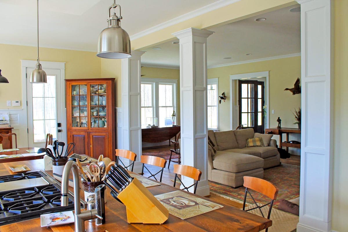 Plan 500018VV: Quintessential American Farmhouse with Detached Garage and Breezeway - 3134 Sq Ft - Image #13 - Cottage, Country, Farmhouse, Modern Farmhouse, New American, Southern, Traditional