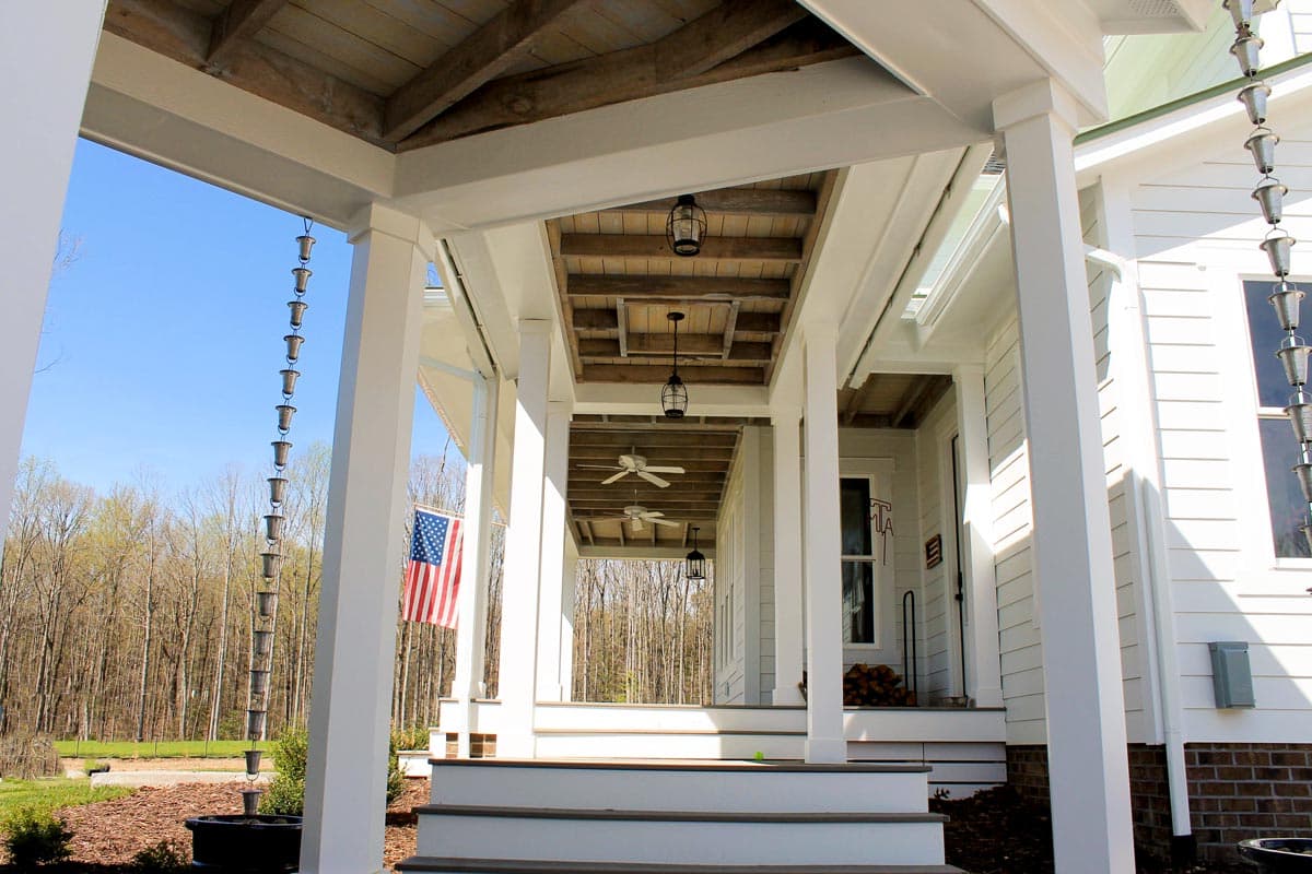 Plan 500018VV: Quintessential American Farmhouse with Detached Garage and Breezeway - 3134 Sq Ft - Image #8 - Cottage, Country, Farmhouse, Modern Farmhouse, New American, Southern, Traditional