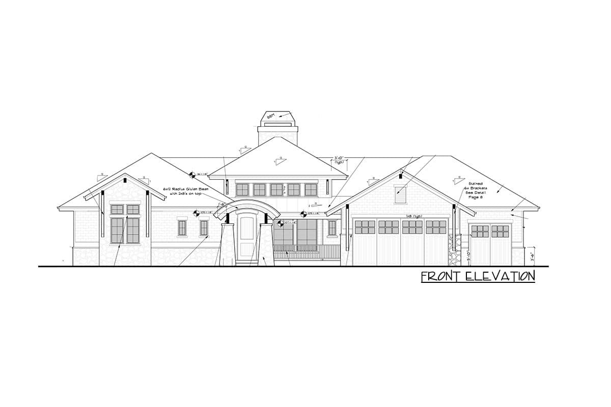 Plan 95039RW: Craftsman House Plan with Striking Entry Porch - Image #21 - Craftsman, Mountain, New American, Northwest, Rustic
