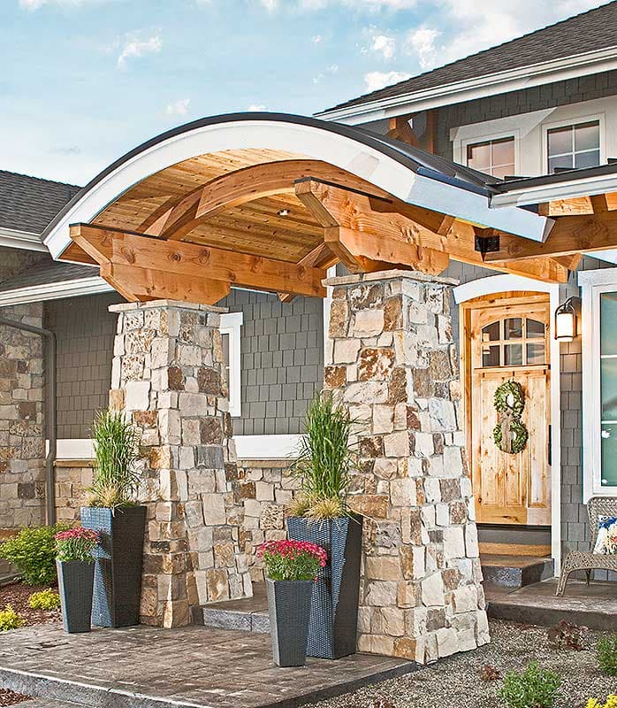 Plan 95039RW: Craftsman House Plan with Striking Entry Porch - Image #4 - Craftsman, Mountain, New American, Northwest, Rustic