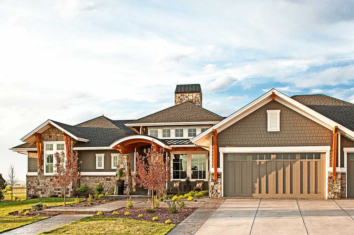 Plan 95039RW: Craftsman House Plan with Striking Entry Porch - Image #7 - Craftsman, Mountain, New American, Northwest, Rustic