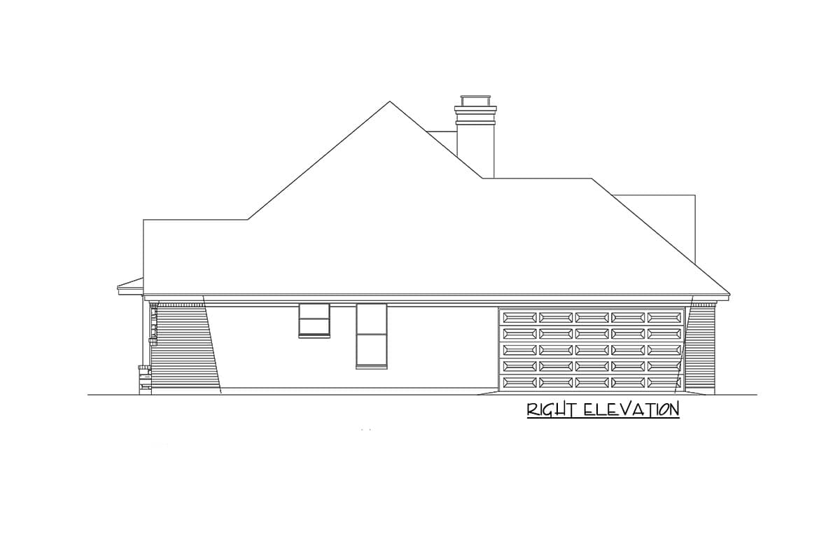 Plan 36538TX: One Story Hill Country House Plan - Image #5 - European, Hill Country