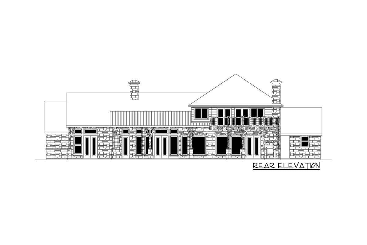 Plan 36540TX: Bright and Airy Hill Country House Plan - Image #37 - Hill Country