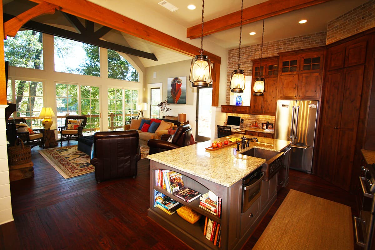 Plan 25633GE: Craftsman Cottage with Garage Options - 2532 Sq Ft - Image #4 - Cottage, Craftsman, Mountain, Vacation