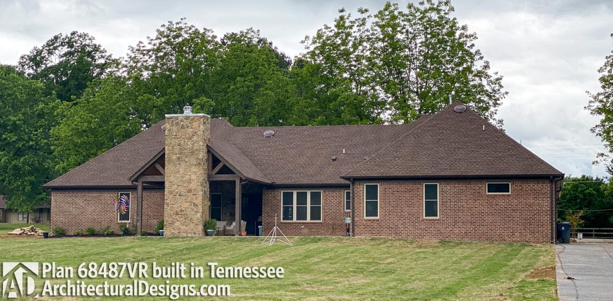 Plan 68487VR: Hill Country House Plan with Future Space - 2700 Sq Ft - Image #4 - Hill Country, Ranch, Rustic, Traditional