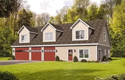 Traditional House Plan with Lots of Expansion Space - 1092 Sq Ft