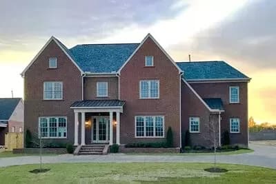 Beautiful 4 Bedroom House Plan with Brick Exterior - 5130 Sq Ft