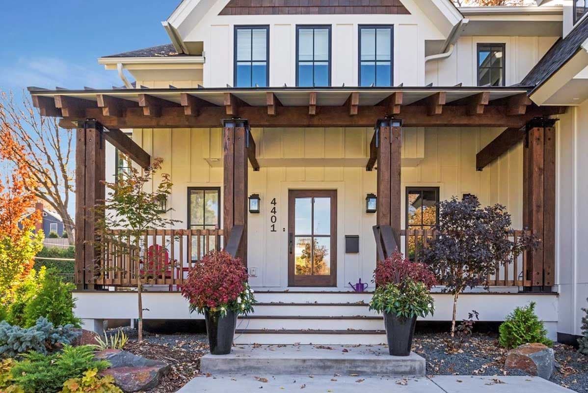 Plan 14654RK: Modern Farmhouse with Optional Finished Lower Level - 3447 Sq Ft - Image #4 - Craftsman, Farmhouse, Modern Farmhouse, New American