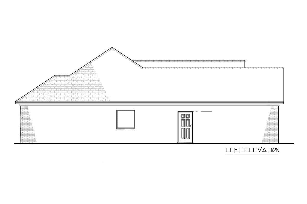 Plan 70556MK: 3-Bed Charmer with Vaulted Great Room - 1745 Sq Ft - Image #18 - Traditional