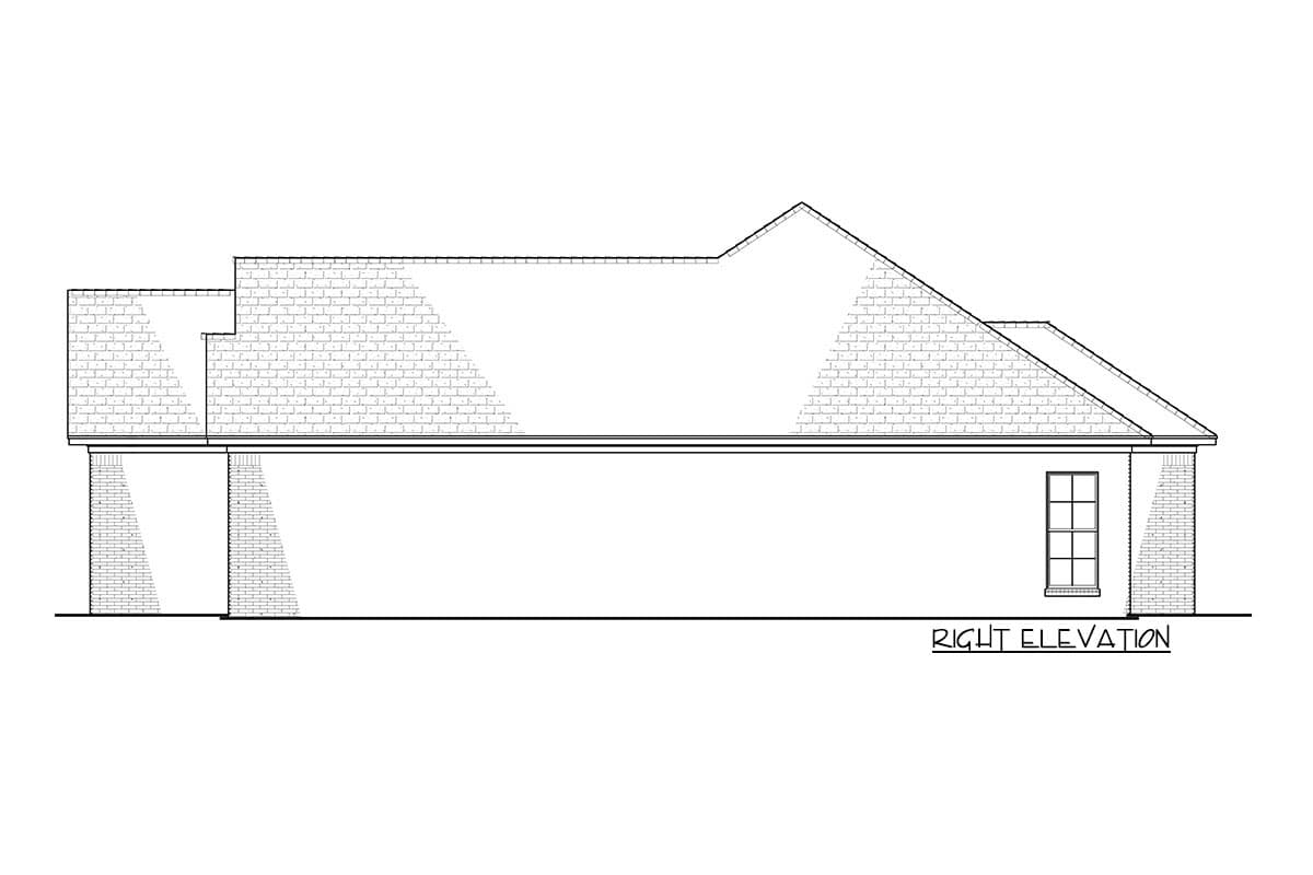 Plan 70556MK: 3-Bed Charmer with Vaulted Great Room - 1745 Sq Ft - Image #20 - Traditional