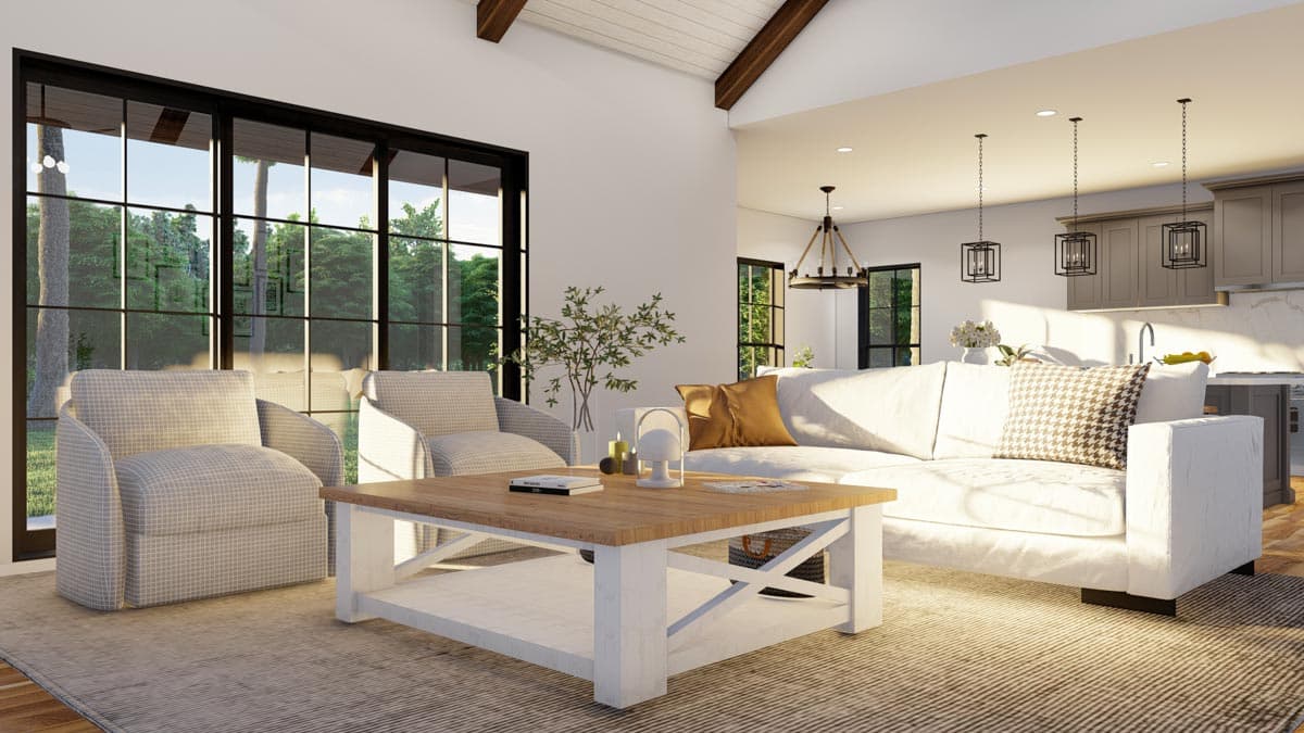 Plan 70556MK: 3-Bed Charmer with Vaulted Great Room - 1745 Sq Ft - Image #10 - Traditional