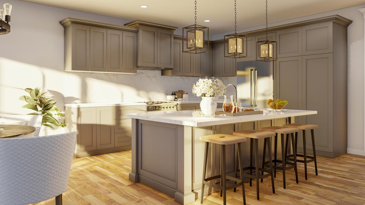 Plan 70556MK: 3-Bed Charmer with Vaulted Great Room - 1745 Sq Ft - Image #12 - Traditional