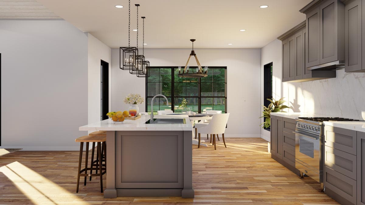 Plan 70556MK: 3-Bed Charmer with Vaulted Great Room - 1745 Sq Ft - Image #14 - Traditional