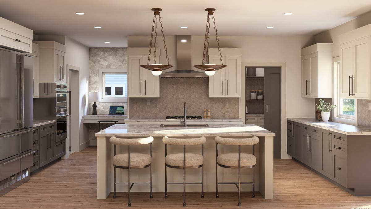 Plan 62669DJ: 4-Bed Comfortable Northwest House Plan with 2-Story Great Room - 3042 Sq Ft - Image #7 - Craftsman, Northwest, Traditional