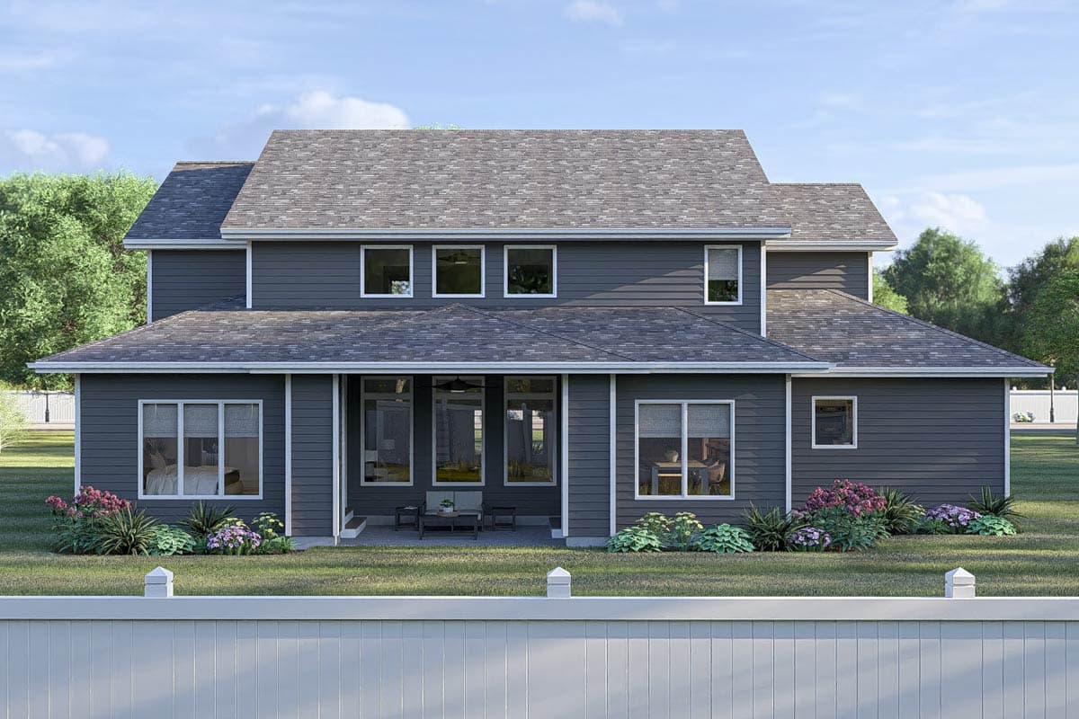 Plan 62669DJ: 4-Bed Comfortable Northwest House Plan with 2-Story Great Room - 3042 Sq Ft - Image #14 - Craftsman, Northwest, Traditional