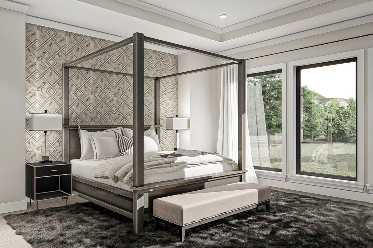 Plan 62675DJ: Modern Mediterranean with Sunken Great Room - Image #11 - European, Mediterranean