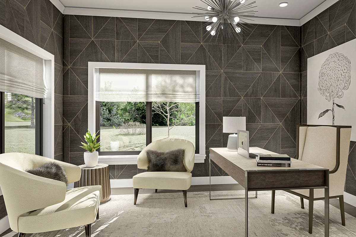 Plan 62675DJ: Modern Mediterranean with Sunken Great Room - Image #13 - European, Mediterranean
