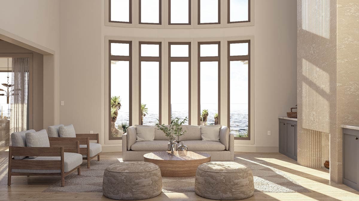 Plan 62682DJ: Luxurious 5-Bedroom Mediterranean House Plan with 2-Story Great Room - 4853 Sq Ft - Image #8 - Mediterranean, Spanish, Tuscan