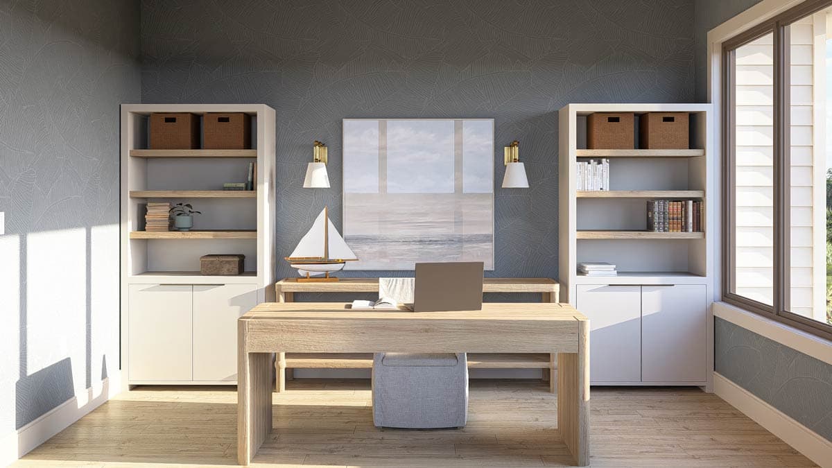 Plan 62682DJ: Luxurious 5-Bedroom Mediterranean House Plan with 2-Story Great Room - 4853 Sq Ft - Image #14 - Mediterranean, Spanish, Tuscan