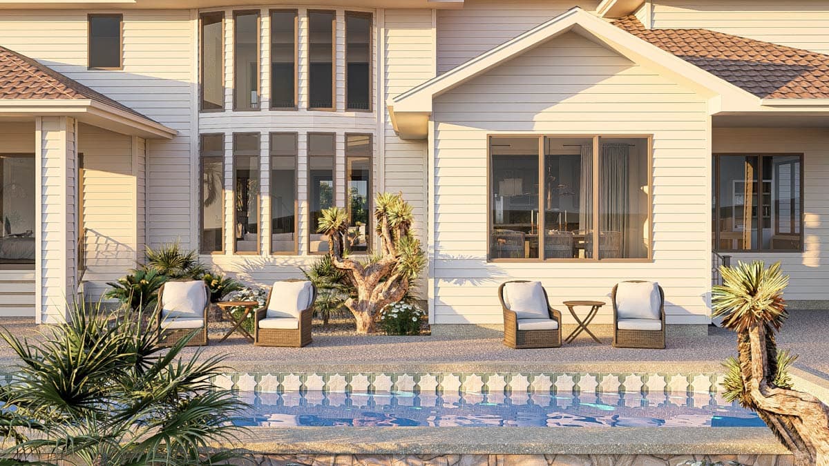 Plan 62682DJ: Luxurious 5-Bedroom Mediterranean House Plan with 2-Story Great Room - 4853 Sq Ft - Image #20 - Mediterranean, Spanish, Tuscan