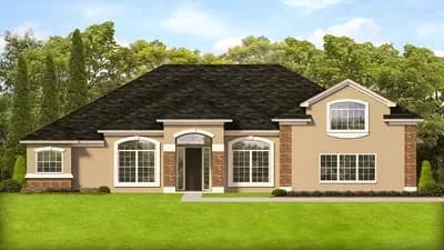Southern House Plan With Optional Bonus Room