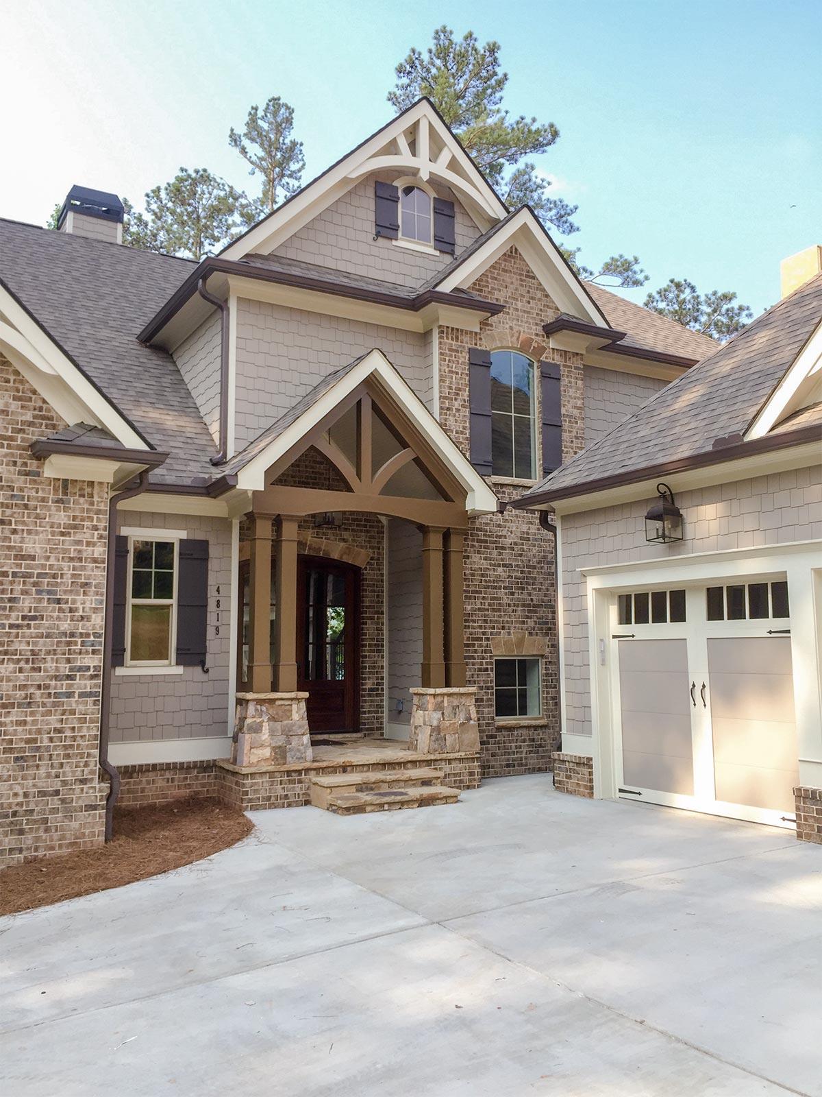 Plan 24370TW: Luxury Craftsman House Plan Idea for a Rear-Sloping Lot - Image #5 - Craftsman, Mountain, Northwest