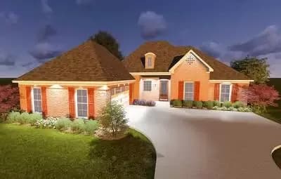 Attractive Southern House Plan