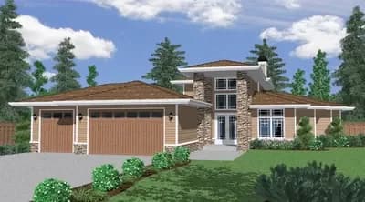 Cost-to-Build Report for Plan 85187MS: Prairie Style House Plan with ...