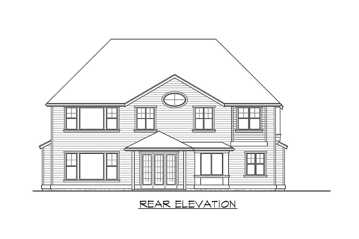 Plan 23689JD: Two Gabled Modern Farmhouse Plan - Image #27 - Country, Farmhouse, New American, Shingle, Traditional